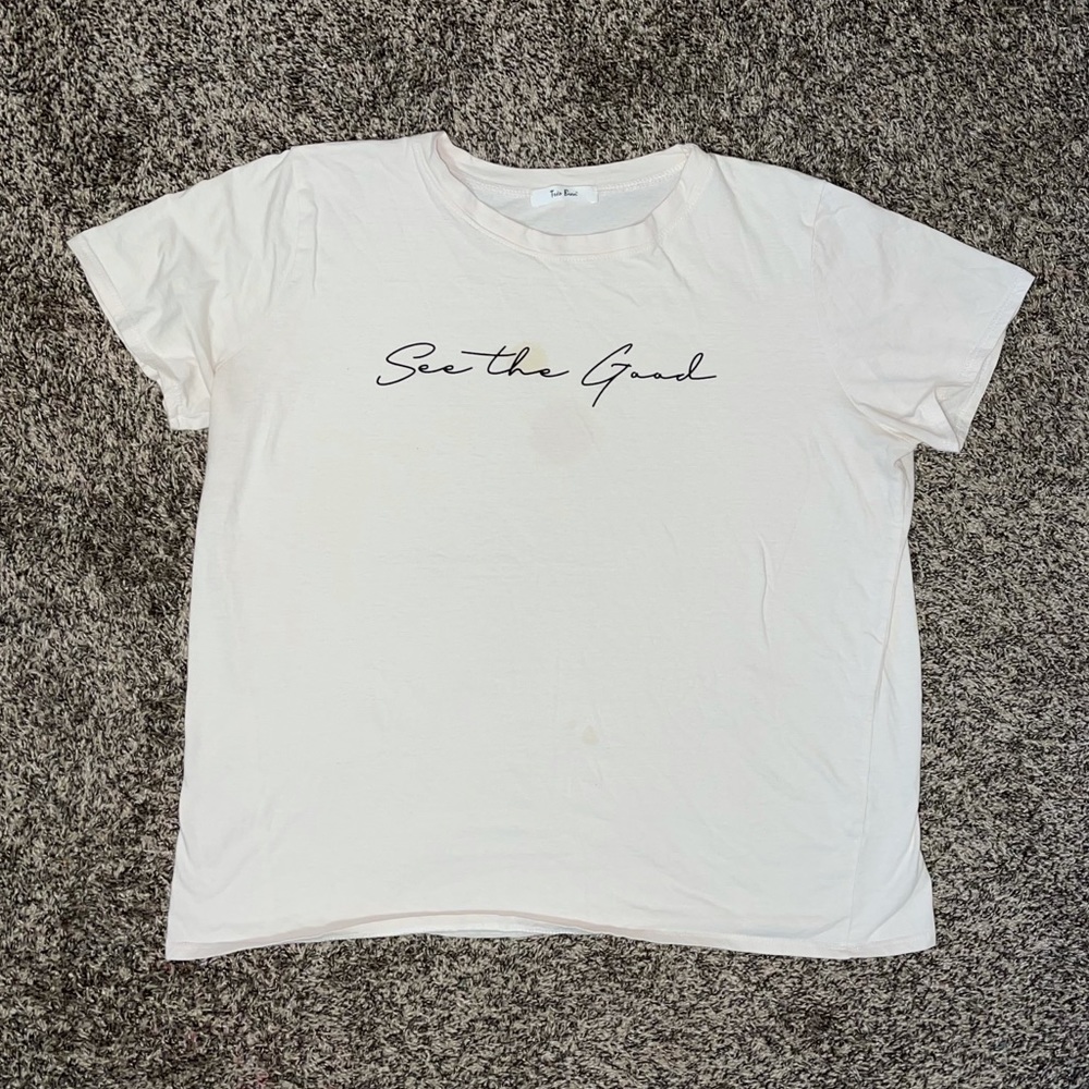 Cropped Basic Tee - Picture 2 of 5